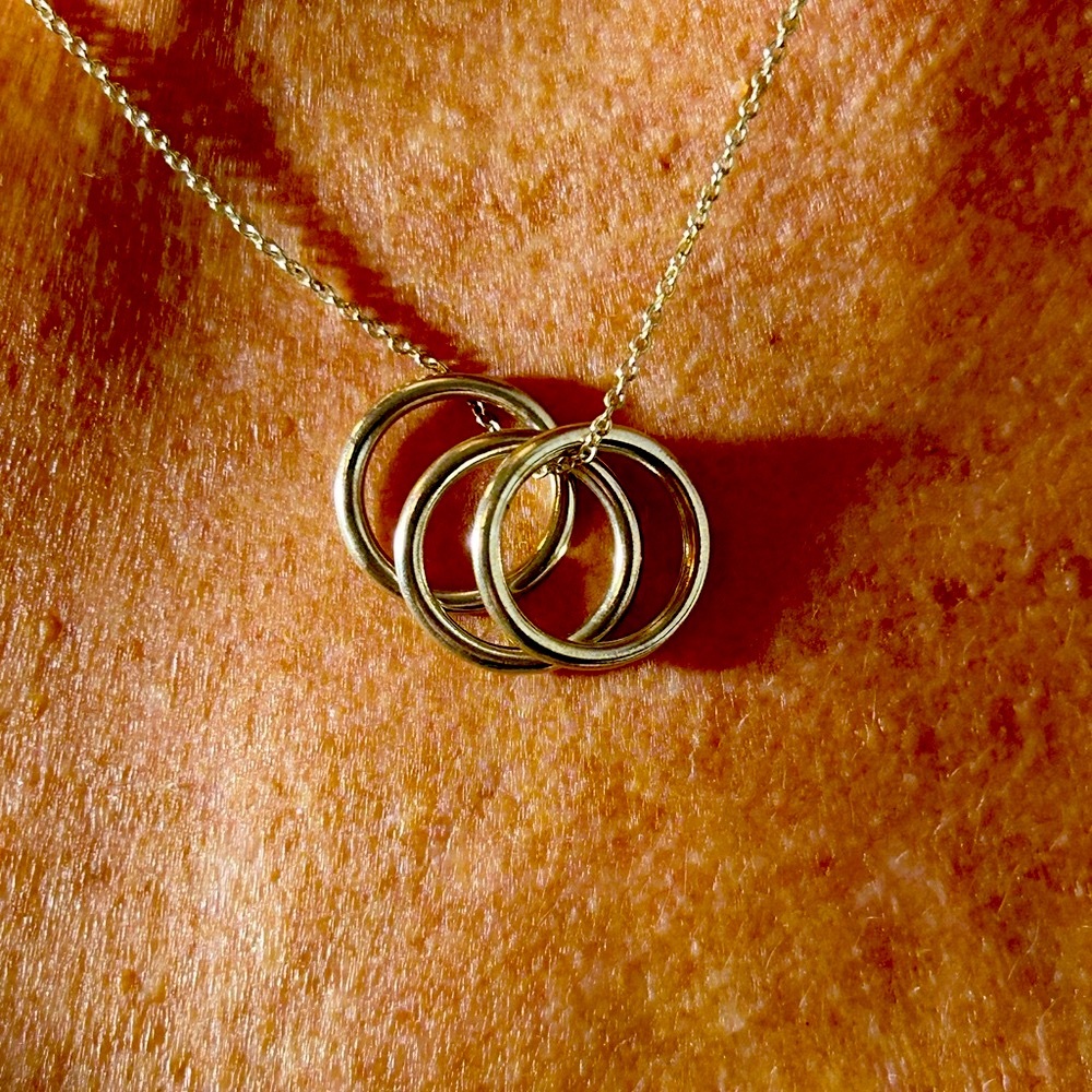 Silver Geometric Necklace